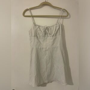 ARITZIA LINEN MINI DRESS